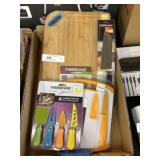 New Kitchen Knives & Cutting Board