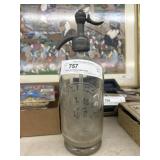 Altoona Acid Etched Seltzer Bottle