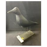 Unsigned Carved Wood Crow