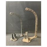 (2) Cast Metal Thread Holders
