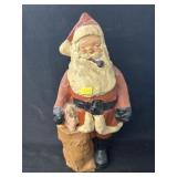 Contemporary Composition Santa Figurine