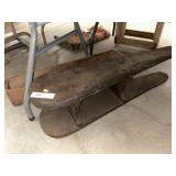 Wooden Ironing Board & Sizing Box