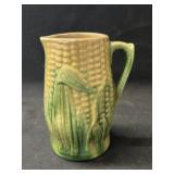 Majolica Sweet Corn Cream Pitcher