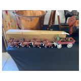 Cast Metal Brewery Wagon