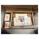 Unassembled Cherry End Table