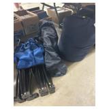 Sleeping Bag with Bag Chairs