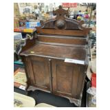 Miniature Mahogany 2-door Cupboard