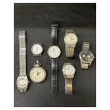 Grouping of Wrist & Pocket Watches