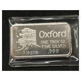 1 Troy Oz. Sterling Silver Ingot