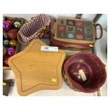 (4) Longaberger Baskets
