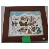 Folk Art Painting by Dolores Hackenberger