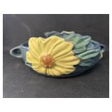 Roseville Peony Pattern Planter