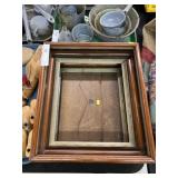 (2) Deep-molded Walnut Frames