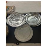 (5) Pewter Chargers