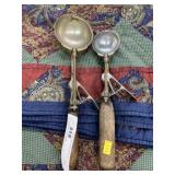 (2) Vtg. Ice Cream Scoops