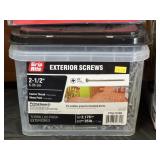 Approx. 25lbs of 2.5" Exterior Screws