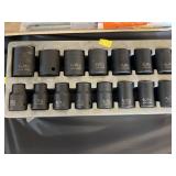 (2) Imported 3/8" Drive Impact Socket Sets