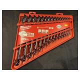 15pc Milwaukee SAE Wrench Set