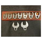 (9) 3/8" Drive Crows Foot Sockets