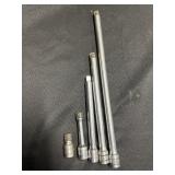 Assortment of Snap-On 3/8" Drive Extensions