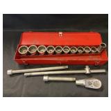 16pc Snap-On 3/4" Drive Socket Set