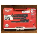 Milwaukee 3/8" Drive Impact Socket Set