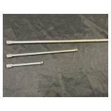 3pc Snap-On 3/8" Drive Extensions