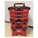 3pc Milwaukee Pack Out Set