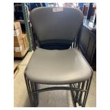 (6) Stacking Student Chairs