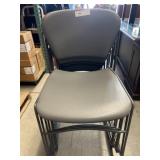 (6) Stacking Student Chairs