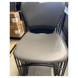 (7) Stacking Student Chairs