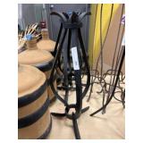 (3) Pressed Steel Plant Stands