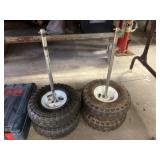 (4) 10" Pneumatic Tires