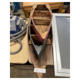 (3) Decorative Row Boat Shelves