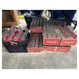 Large Assortment of Coke Bottles