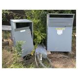 (4) Removed Electrical Panel Boxes