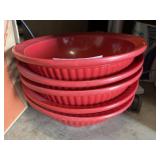 (5) Melamine Bowls
