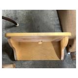 Soft Wood Wall Shelf
