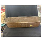 Dovetailed Copper Rectangular Pail