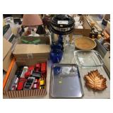 Beverage Dispensers, Asst. Toys, Vases
