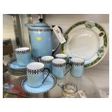 Noritake Chocolate Pot w/Chinaware Plate