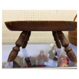 Wooden Footstool