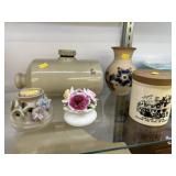 Stoneware Bed Warmer & Deco. Porcelain & Pottery