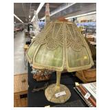 Slag Glass Table Light