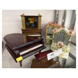 Piano Trinket Boxes & Figurines