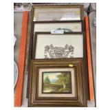 Assortment of Framed Goods