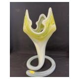 Unsigned Art Glass Vase