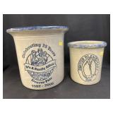 2 Souvenir Storage Crocks