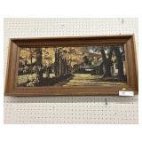 Framed Print on Fabric