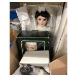 Assortment of Porcelain Dolls